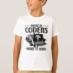 Läkarkodrar gör den till medicinskt kodare för sta t shirt