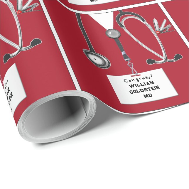 Läkarpresentpapper Presentpapper (Rullad Hörn)