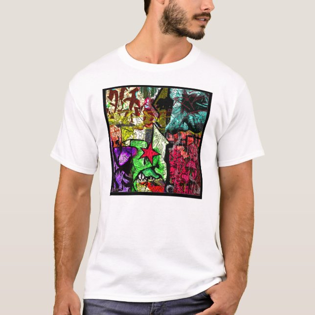 läkarundersökninggrafittiskjorta t-shirt (Framsida)