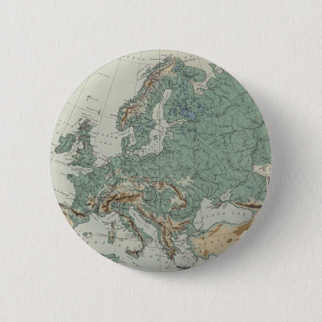 Läkarundersökningkarta av Europa Knapp (Framsida)