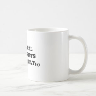 Läkarundersökningterapeuter vet, kaffemugg