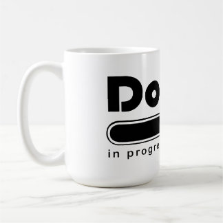 Läkarutbildning Pågår Rolig Medicinskola Laddnings Kaffemugg