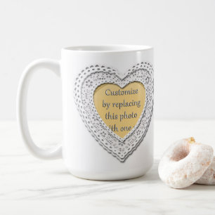 Lakat Heart Photo Ram Kaffemugg