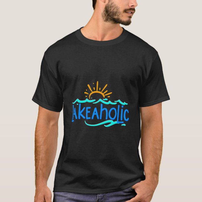 Lake-Aholic Lake T Shirt (Framsida)