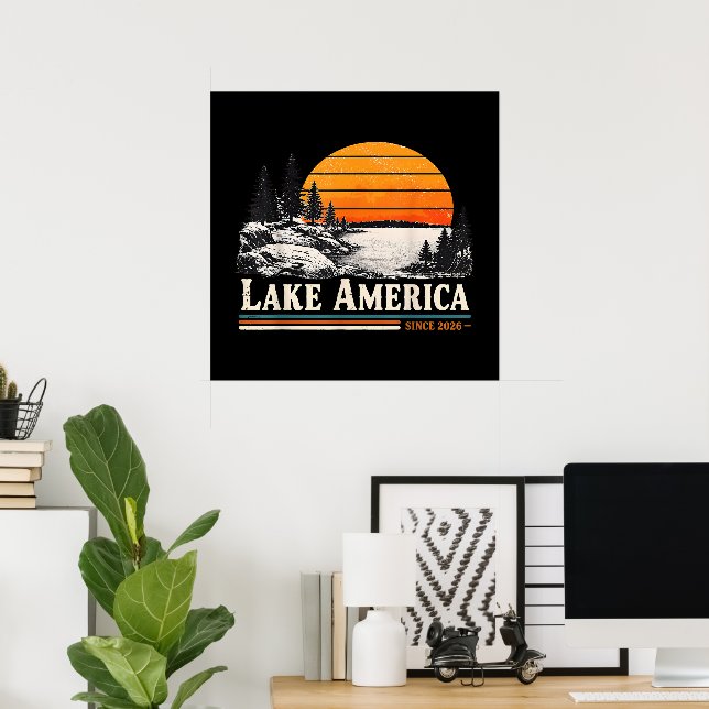 Lake America 2026 Årgång Poster (Hemmakontoret)