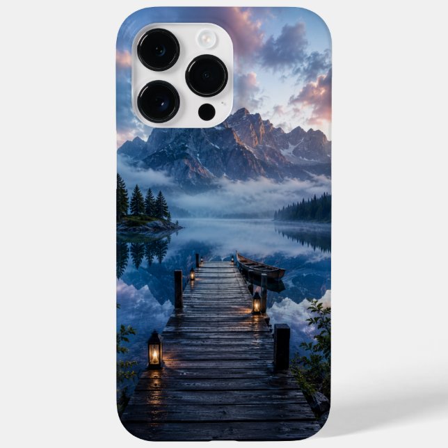 Lake and Mountain Phone Case (Baksida)
