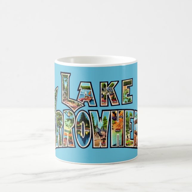 Lake Arrowhead Retro Mugg (Center)