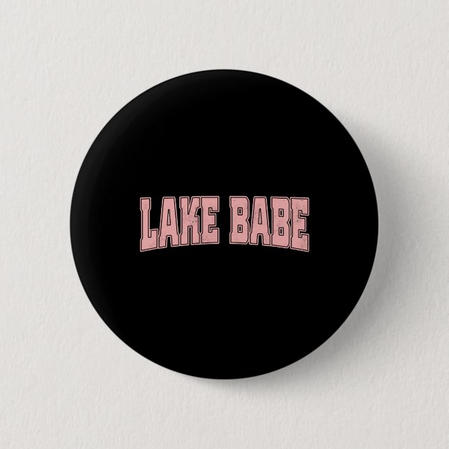 Lake Babe Liv Sommar Semester Strand  Knapp (Framsida)