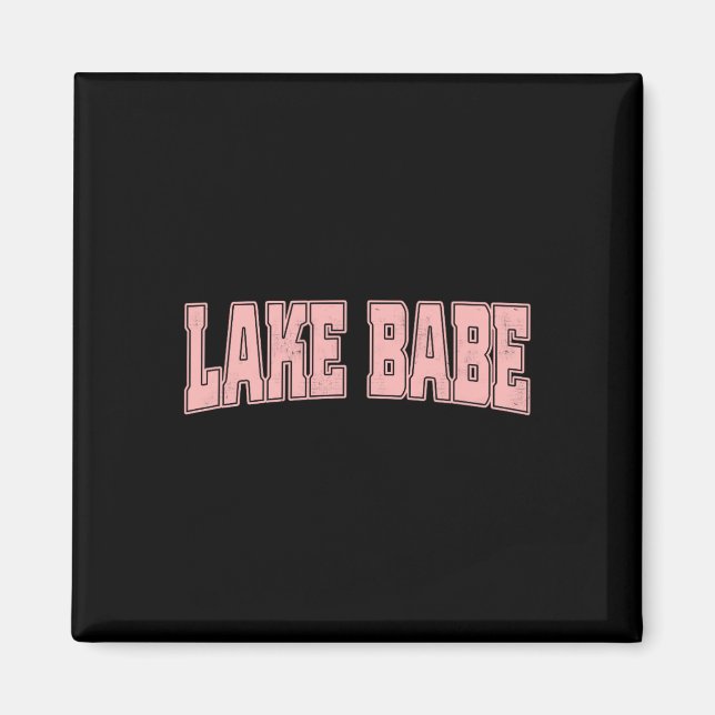 Lake Babe Liv Sommarlov Strand  Magnet (Framsidan)