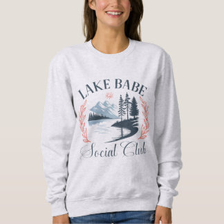 Lake Babe Social Club | Cozy Lake Life T Shirt