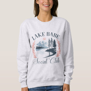 Lake Babe Social Club Mysigt sjöliv T Shirt
