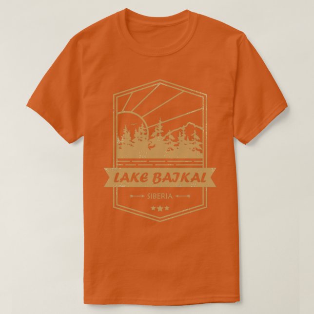 Lake Baikal T Shirt (Design framsida)