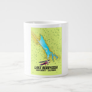 Lake Berryessa Napa County, Kalifornien Jumbo Mugg