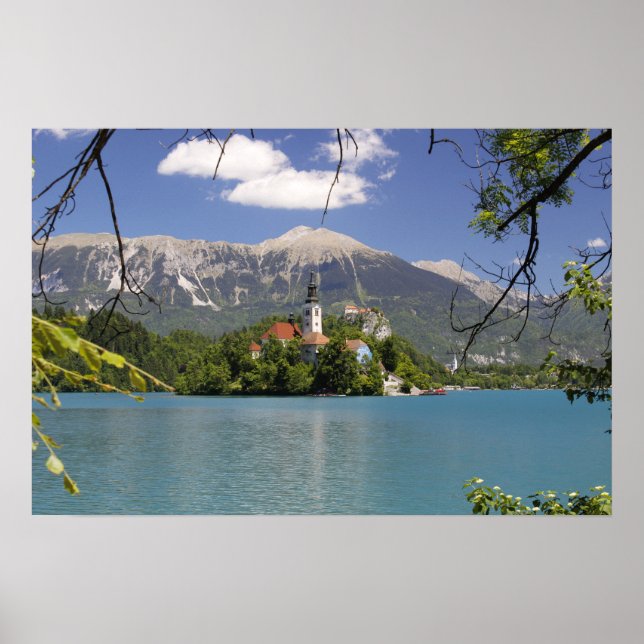 Lake Bled, Slovenia Poster (Framsidan)