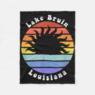Lake Bruin Louisiana La Sunrise Semesterpresent Fleecefilt