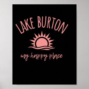 Lake Burton Ga Min Lyckliga Plats Båtturer Fiske L Poster