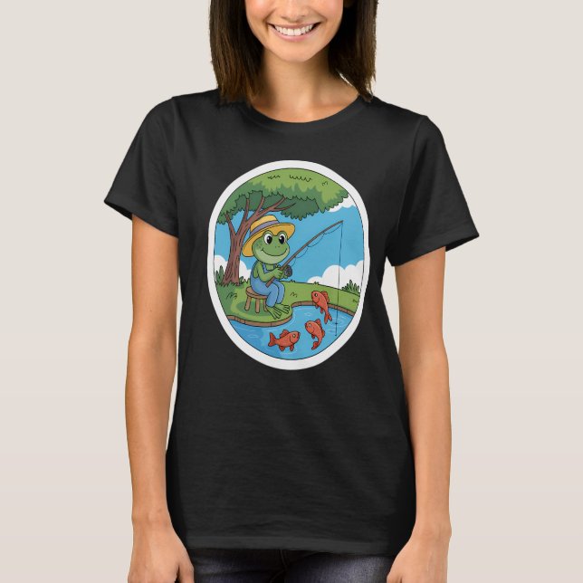 Lake Cayuga NY Retro Solnedgång T Shirt (Framsida)