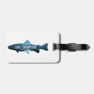 Lake Champlain New York Vermont Fiske Bagagebricka