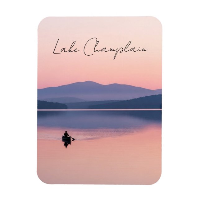 Lake Champlain Vermont Resor Magnet (Vertikal)
