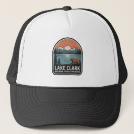 Lake Clark National Park Vintage-märke Keps