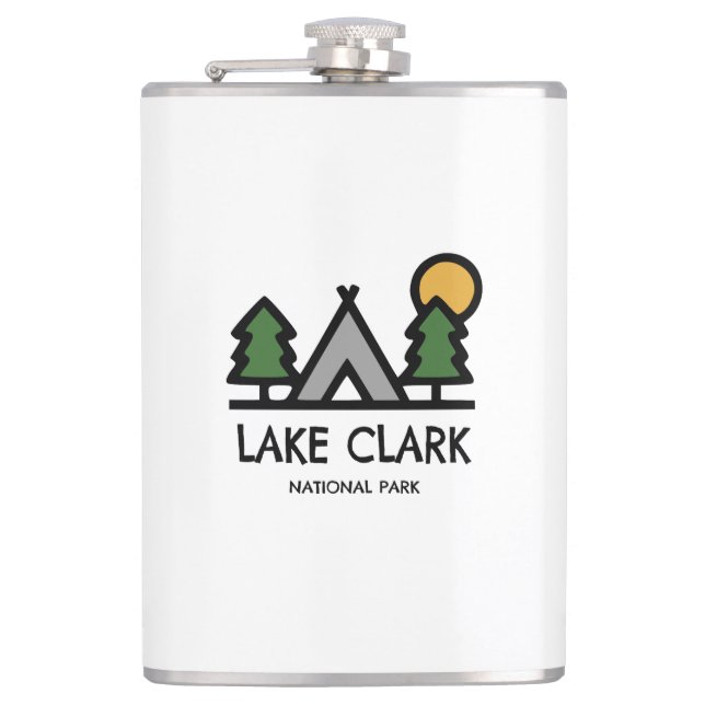 Lake Clark nationalpark Fickplunta (Framsidan)