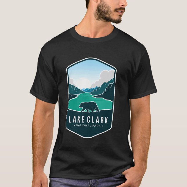 Lake Clark nationalpark T Shirt (Framsida)