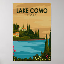 Lake Como Italien Vintage