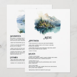 Lake Como italiensk bröllopsdestination Meny