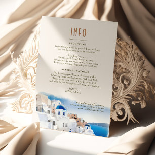 Lake Como Italy Destination Insert INFO Details In Inbjudningar