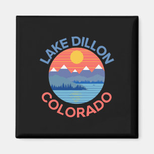 Lake Dillon Colorado Fiske Vandring Båtturer Magnet