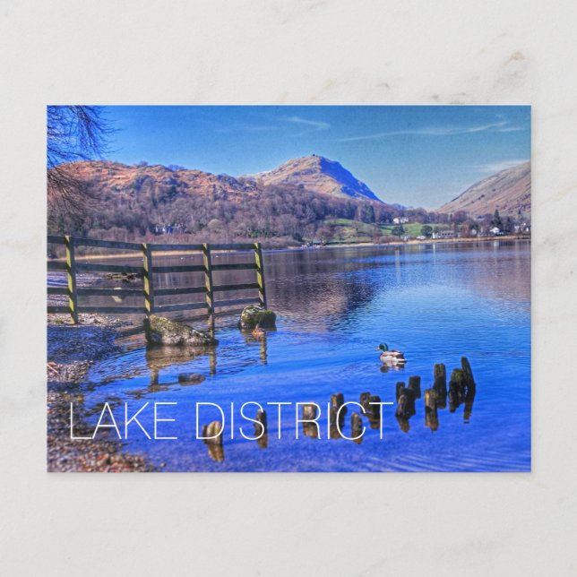 Lake District Helg Vykort (Framsida)