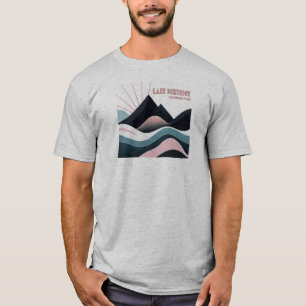 Lake District National Park Färgade kullar T Shirt