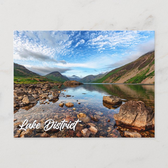 Lake District nationalpark, England Vykort (Framsida)