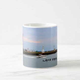 Lake Erie fyr för buffel NY Kaffemugg