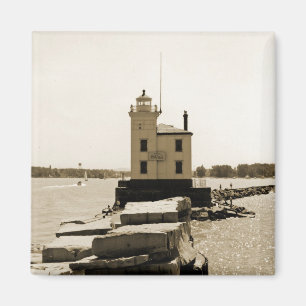Lake Erie fyr Magnet