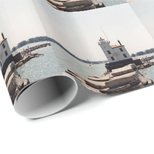 Lake Erie fyr Presentpapper