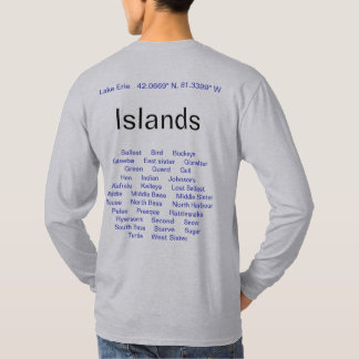 Lake Erie-öarna T-shirt