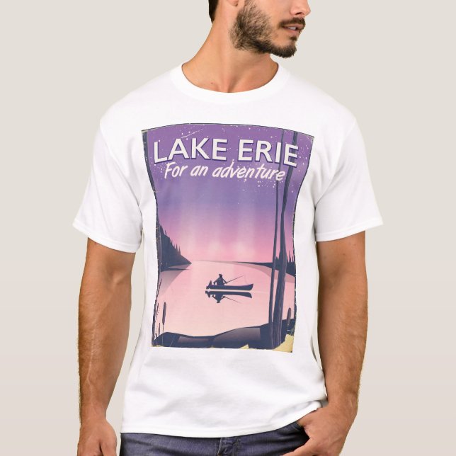 Lake Erie reseskylt Tee (Framsida)
