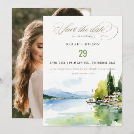 Lake Geneva Switzerland Landscape Wedding Photo Spara Datumet
