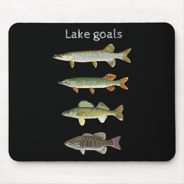 Lake Goals Fishing Musky Pike Walleye Small Mouth  Musmatta (Framsidan)