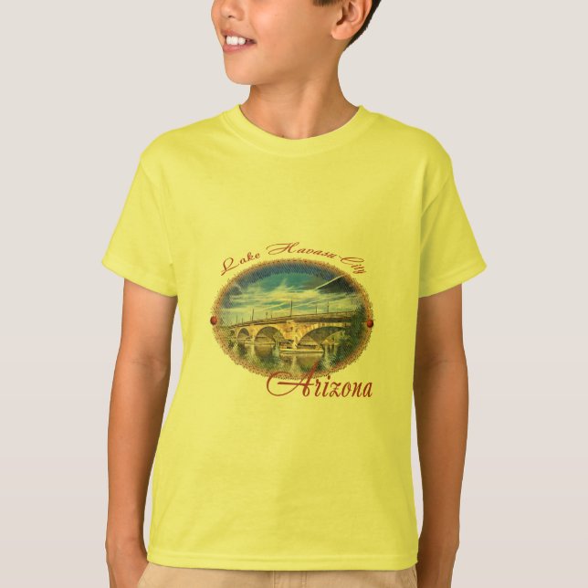 Lake Havasu stad, Arizona T Shirt (Framsida)