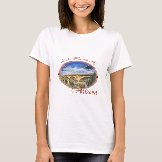Lake Havasu stad, Arizona T Shirt (Framsida)