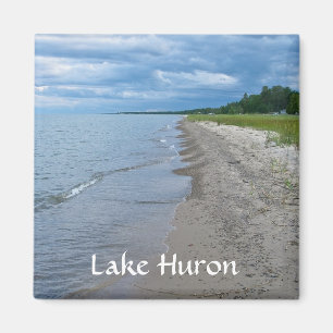 Lake Huron sommarstrand Magnet