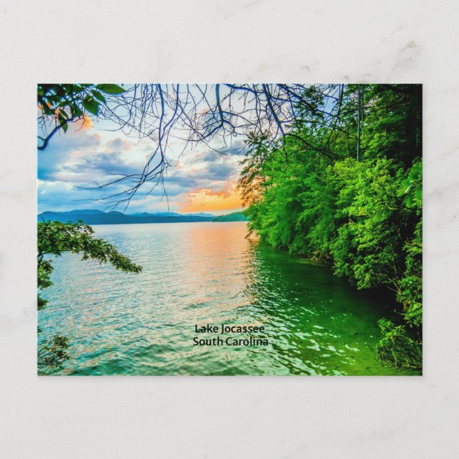 Lake Jocassee, South Carolina, Vykort (Framsida)