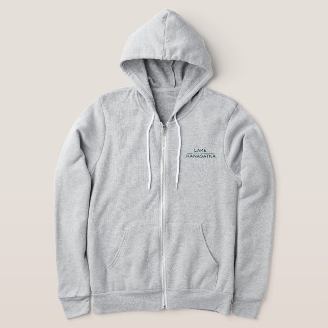 Lake K Zip Kanot T Shirt (Laydown)