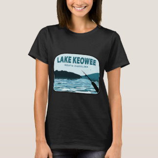 Lake Keowee South Carolina Fiskespö T Shirt