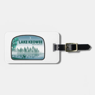 Lake Keowee South Carolina Hjort Bagagebricka