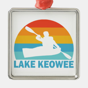 Lake Keowee South Carolina Kajak Julgransprydnad Metall