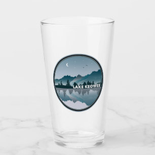 Lake Keowee South Carolina-reflektion Glaskopp
