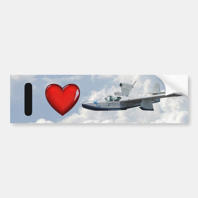Lake LA 4-200 bumper sticker Bildekal (Framsidan)